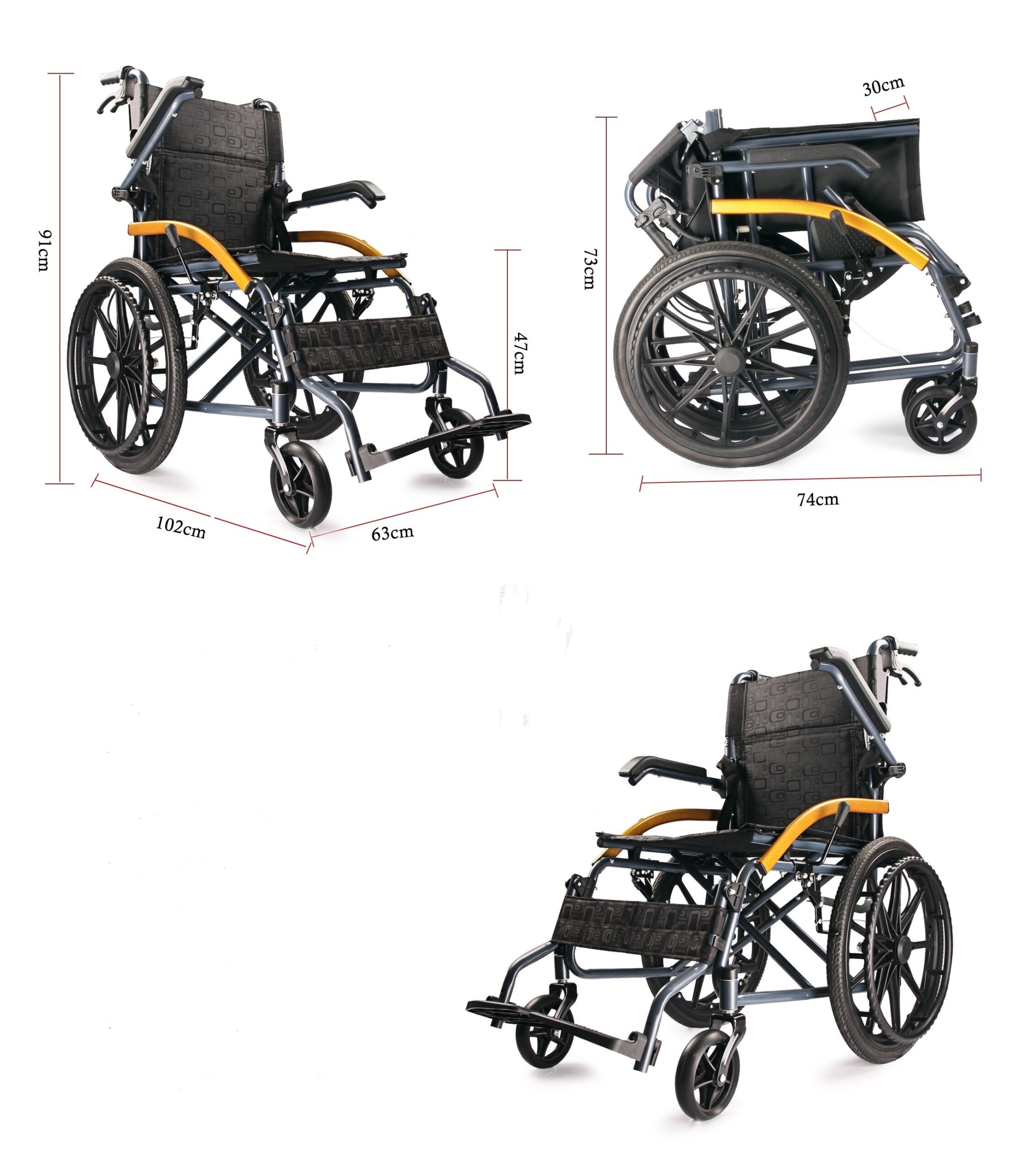 SILLA DE RUEDAS GERIATRICA